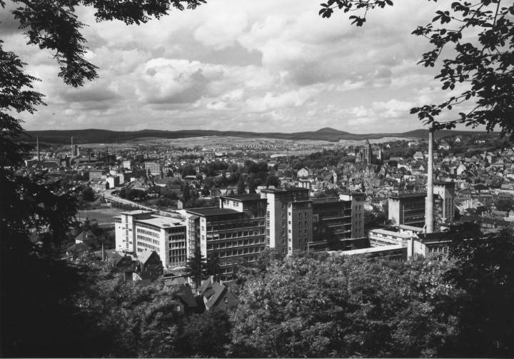 L'usine Leitz en 1957