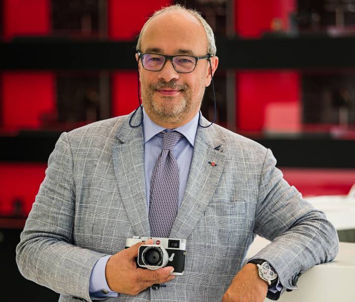 Dr Andreas Kaufmann, président du conseil d'administration de Leica Camera AG