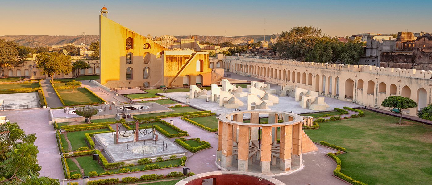 Le Jantar Mantar de Jaipur, horloge cosmique