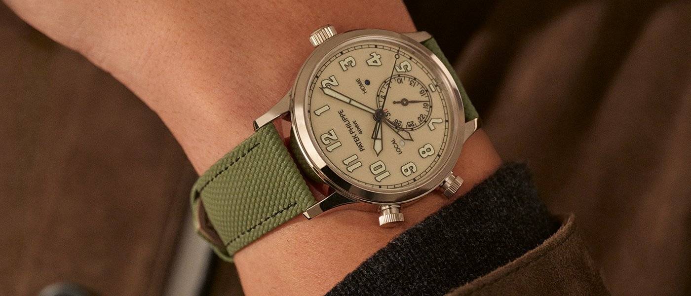 Patek Philippe Calatrava Pilot Travel Time Référence 5524G-010: Le voyage en toute élégance