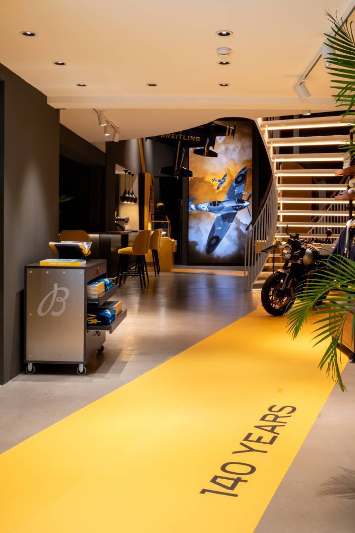 Pour ses 140 ans, Breitling a ouvert son tout premier musée éphémère, dans le centre de Zurich.