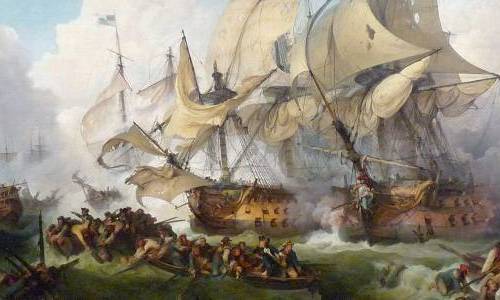 Des Français ou des Anglais, qui ont tiré les premiers?