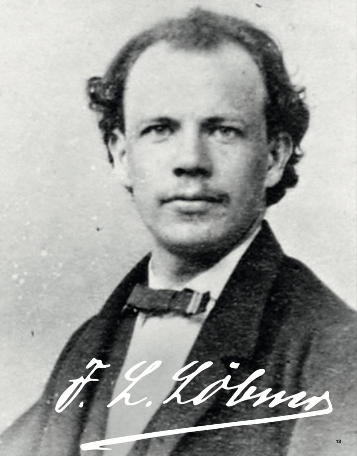 Le fondateur, Franz Louis Löbner.
