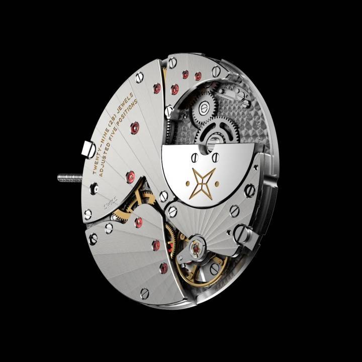 Le calibre 5401 (extra-plat à micro-rotor, 2,6 mm d'épaisseur)