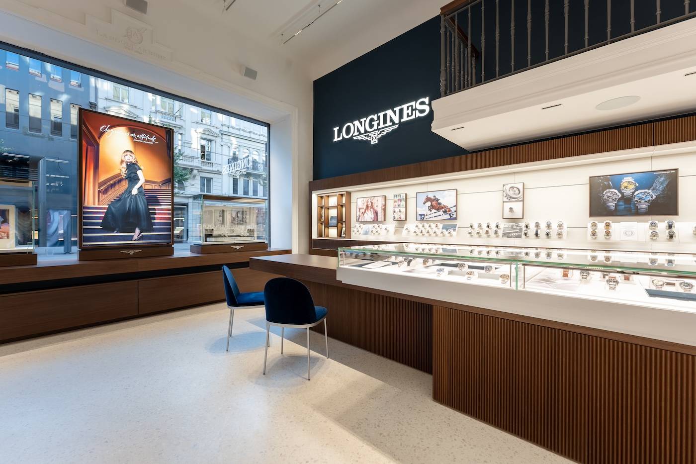 Longines inaugure sa nouvelle boutique flagship à Zurich