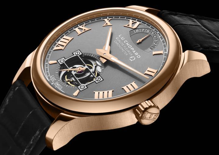 La première montre réalisée par Chopard en or certifié Fairmined, le modèle L.U.C. Tourbillon QF Fairmined lancé en 2014