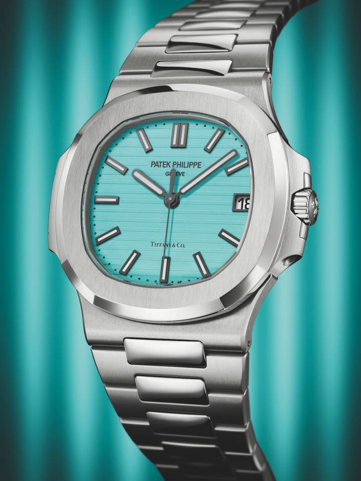 Patek Philippe présente une Nautilus exclusive avec Tiffany & Co.