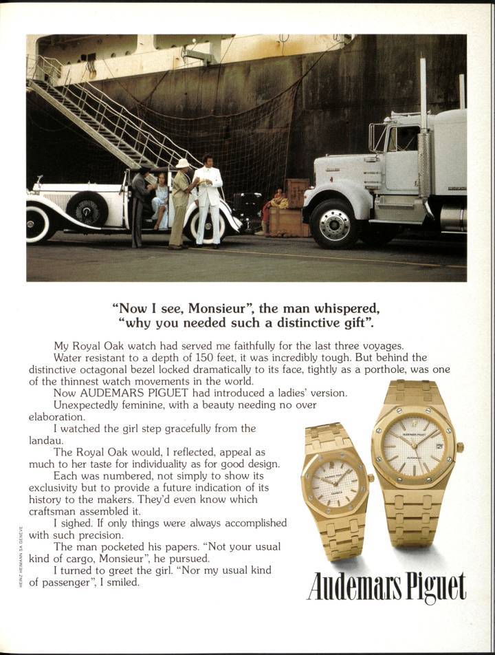 Une création iconique dans les archives d'Europa Star: la Royal Oak