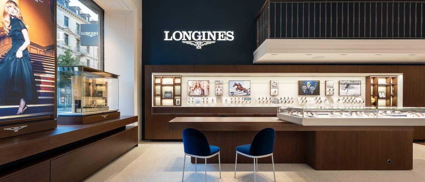Longines inaugure sa nouvelle boutique flagship à Zurich