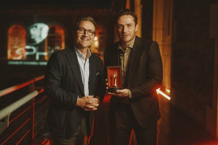 Stéphane Cheikh et Toby Sutton