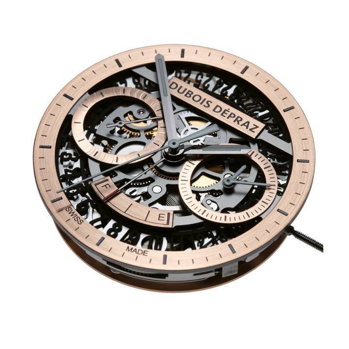Le récent mouvement chronographe intégré DD540