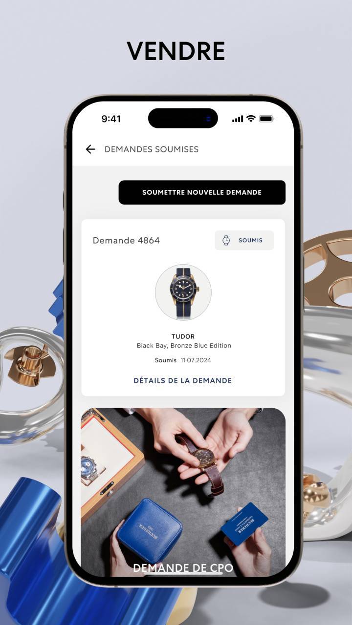 Bucherer lance son applications Montres et Bijoux