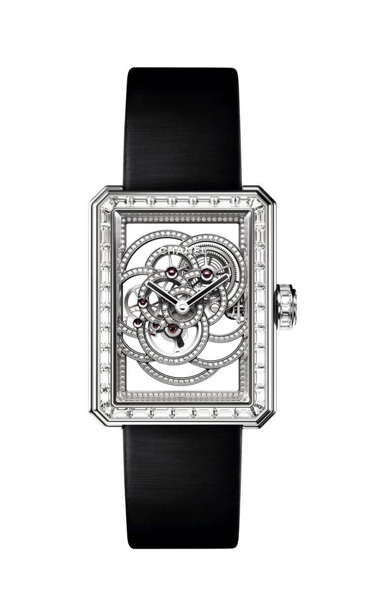 MONTRE PREMIÈRE SQUELETTE CAMÉLIA