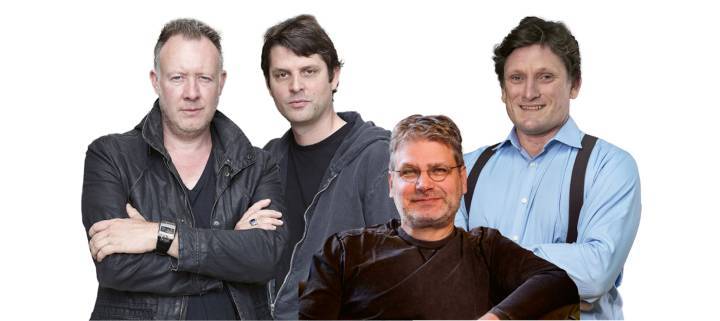 Martin Frei, Felix Baumgartner, Robert Greubel, Stephen Forsey