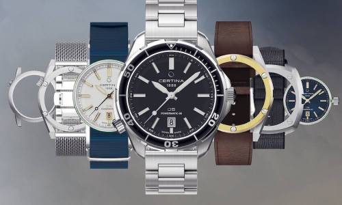 Les montres à choix multiples de Certina 