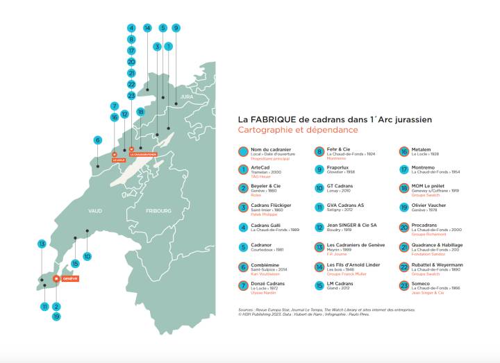 Reportage: La Fabrique du cadran dans l'Arc jurassien