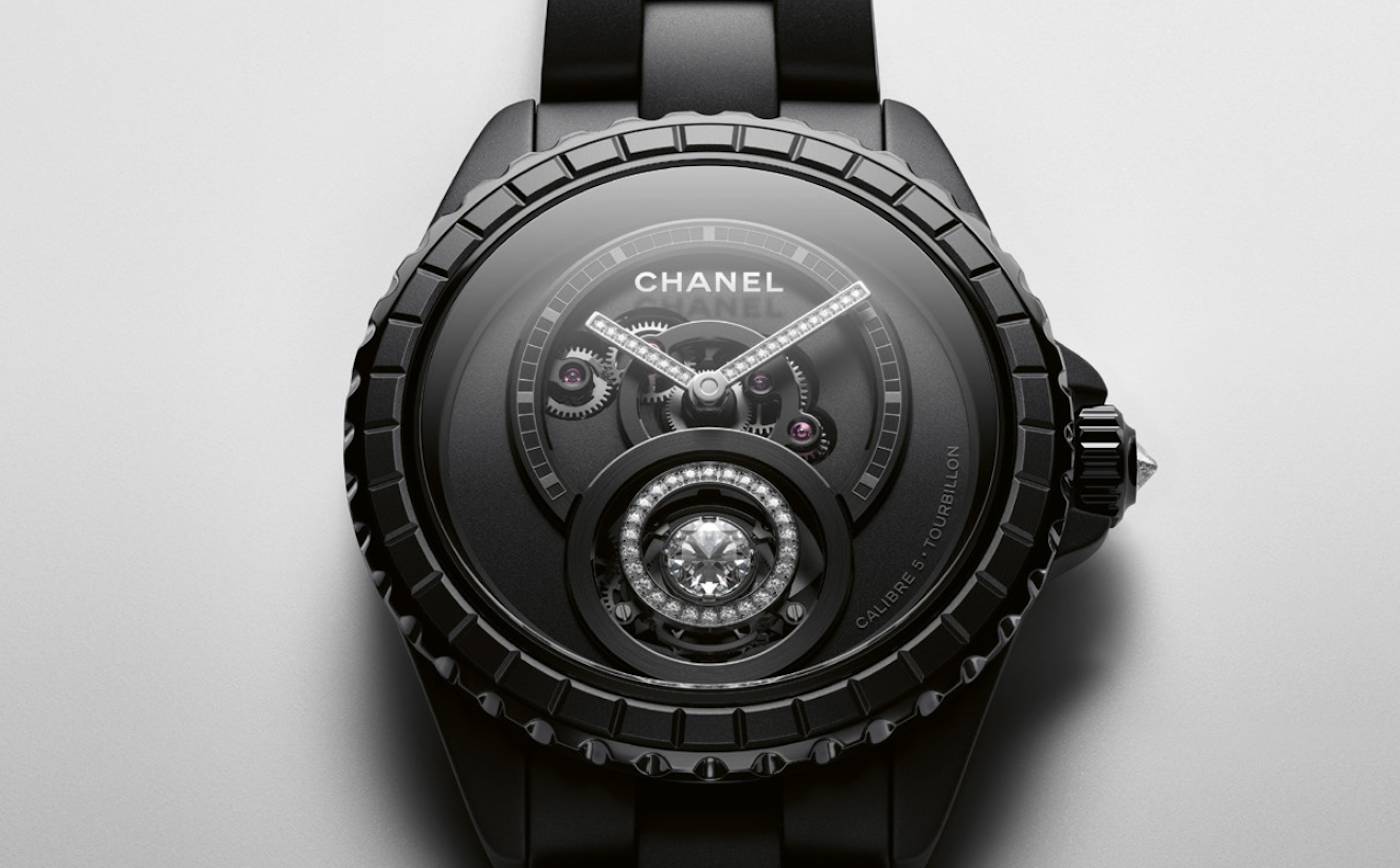 Chanel J12 Tourbillon Diamant: le solitaire volant