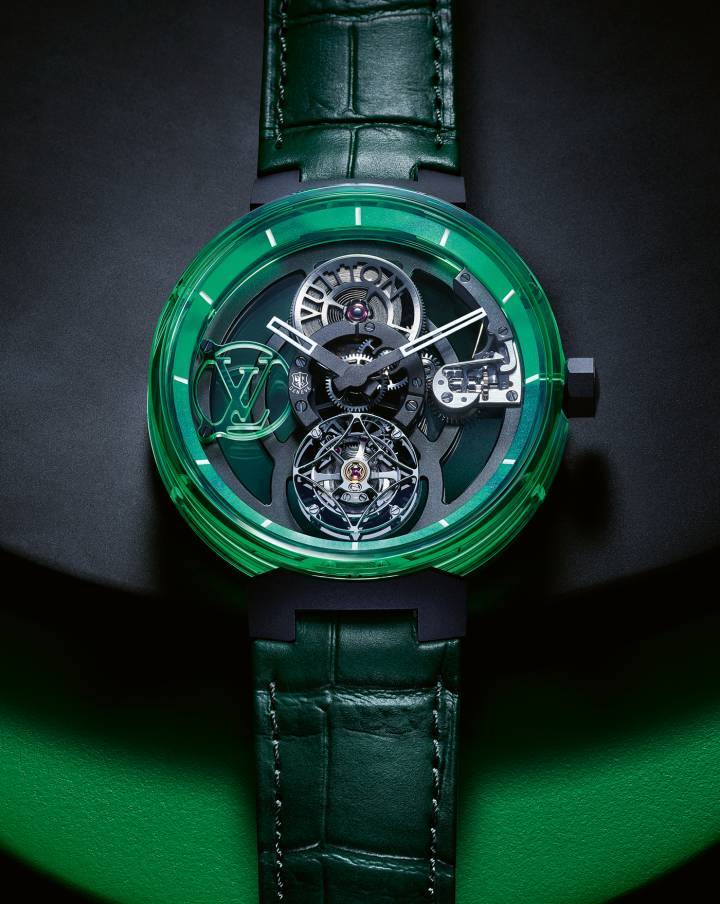 Tambour Moon Tourbillon Volant Poinçon de Genève