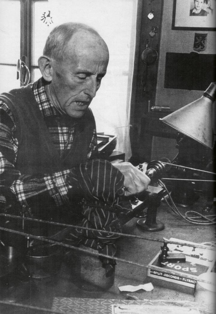 Marcel JeanRichard-dit-Bressel, photographié par Oberbesch au début des années 1970