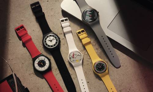 Quand Swatch mêle designs rétro et matériaux innovants