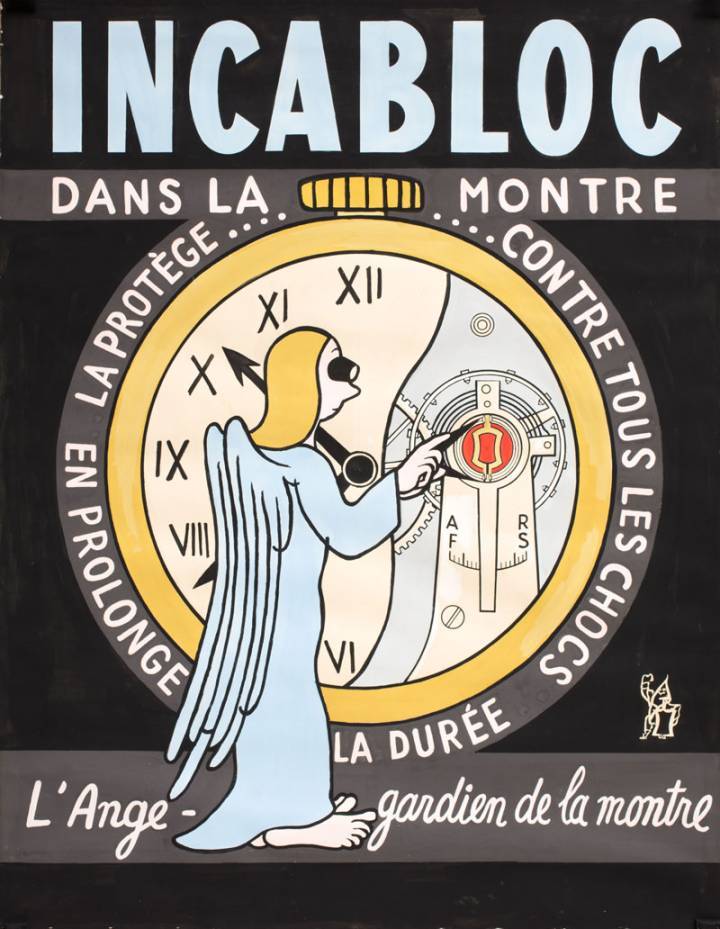 Une publicité Incabloc de 1940 (collection MIH). 