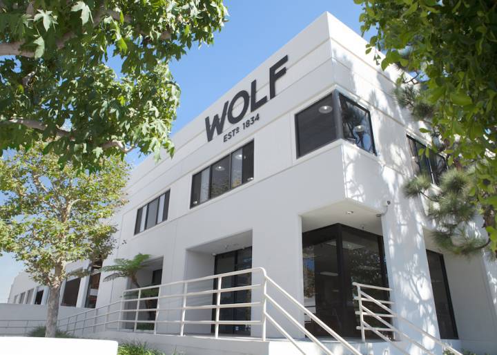 Le siège de Wolf à Los Angeles, qui sert également de centre logistique pour l'Amérique du Nord