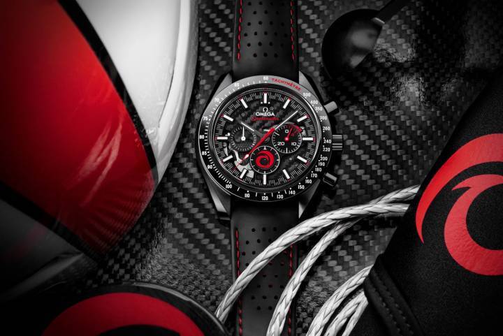 La Speedmaster aux couleurs d'Alinghi