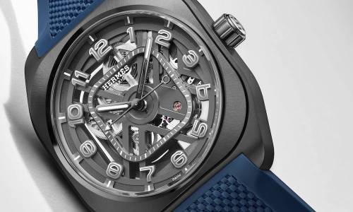 Hermès applique son sens du spectacle au squelette