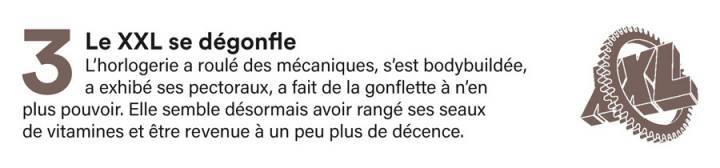 12 ruptures dans l'industrie horlogère