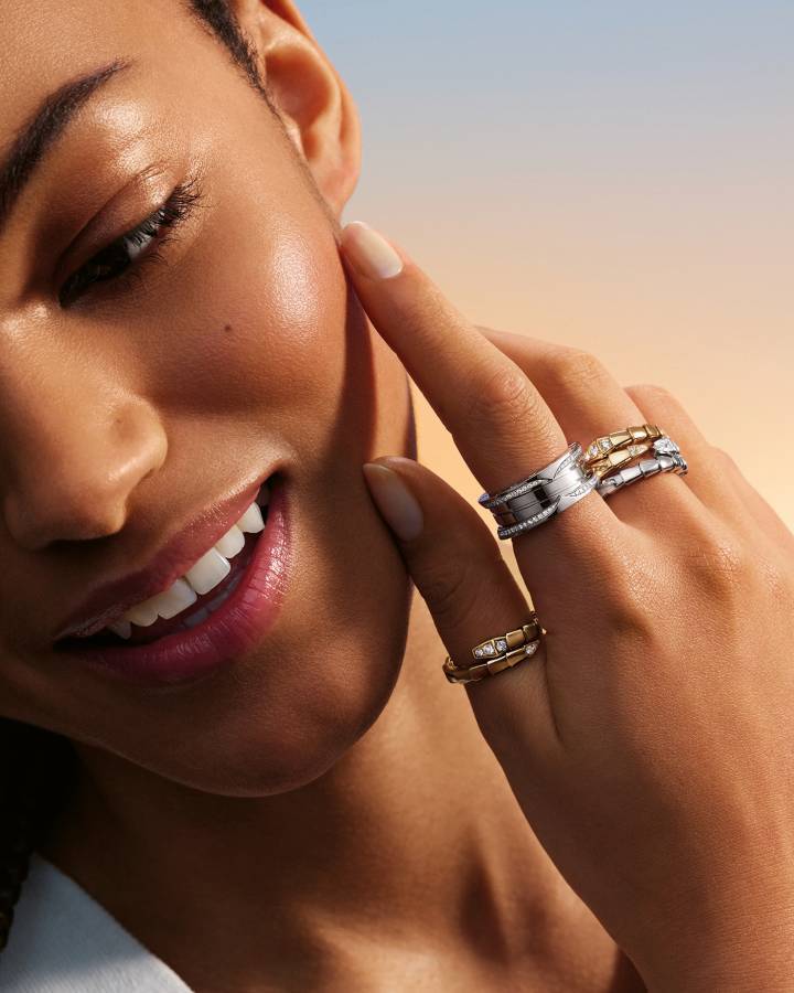 Bagues Bzero.1 et Serpenti Viper.