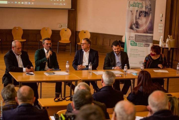 Une conférence de presse a été organisée en décembre 2021 pour introduire le projet.