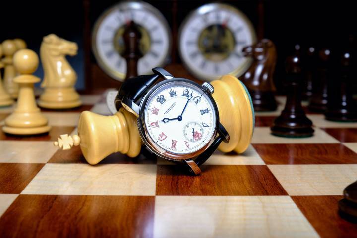 Le modèle “Chess in Enamel” de RGM Watch Company