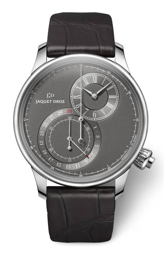 Jaquet Droz, à la grande seconde près