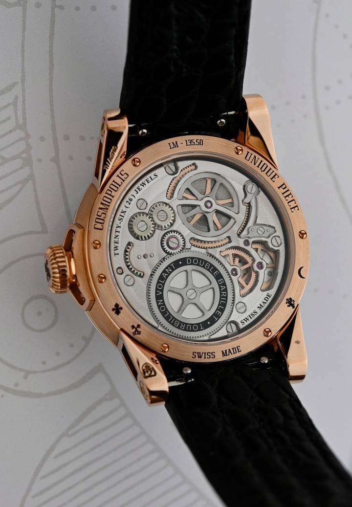 Louis Moinet Cosmopolis, la montre tombée du ciel