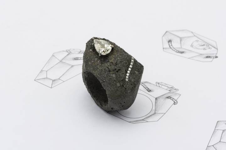 Studio Renn Transiant Ring: une bague en... béton!