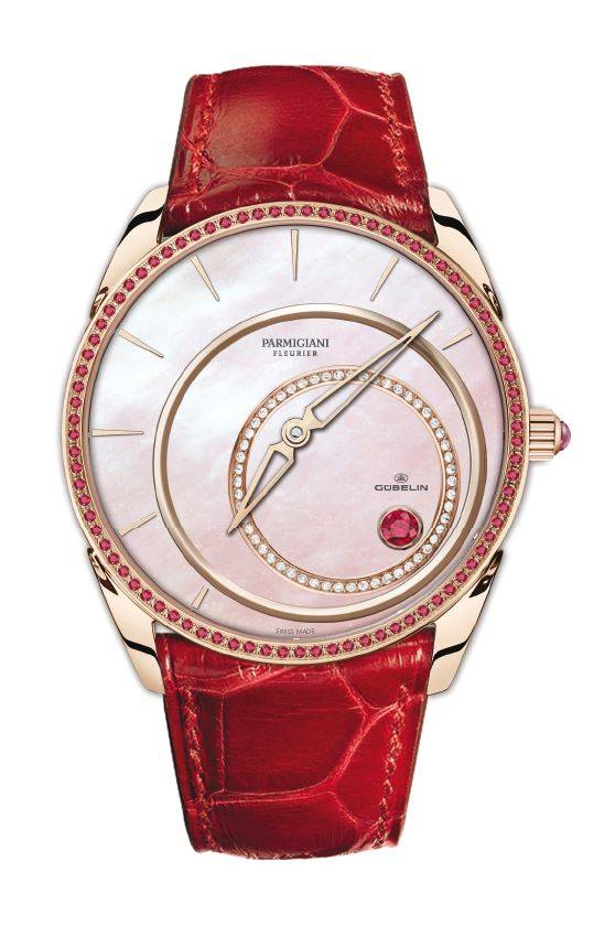Une montre joaillière de Gübelin et Parmigiani Fleurier