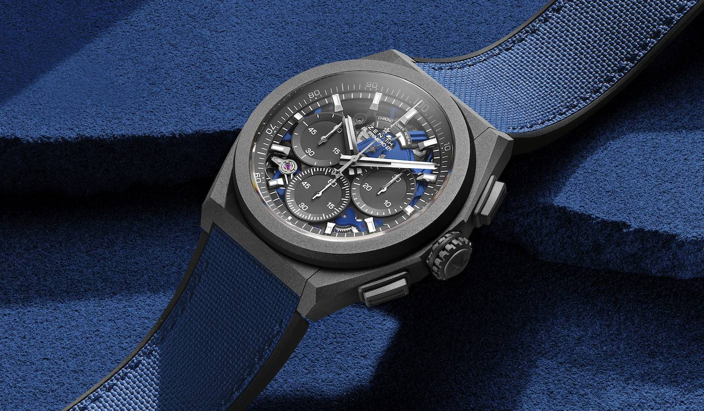 Zenith explore de nouvelles fréquences avec la Defy 21 Ultrablue