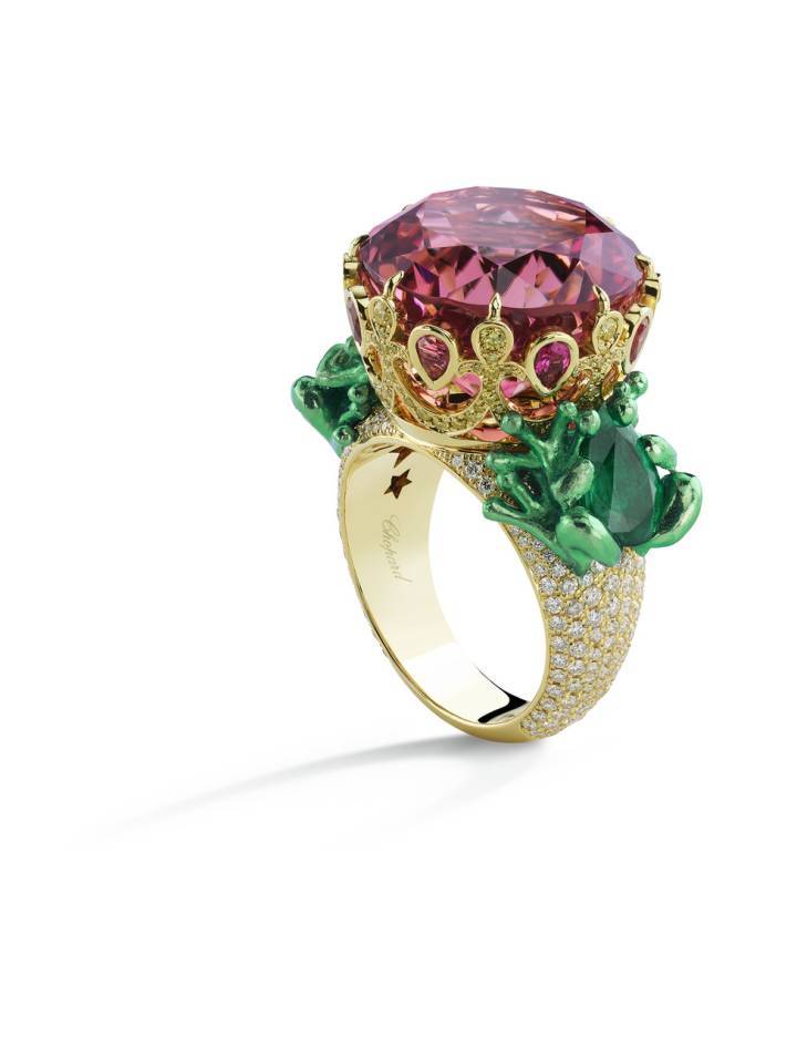 Quand Chopard fait rimer parures et couture