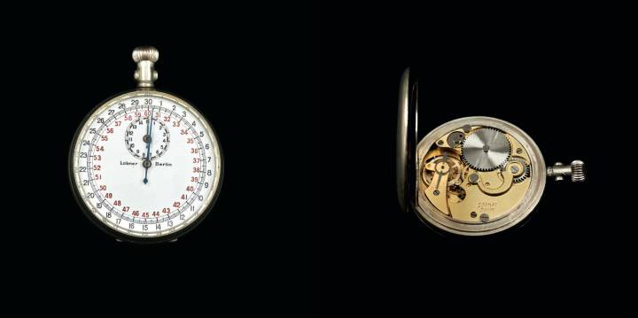 Chronomètre Löbner Berlin avec mouvement Junghans J29b.