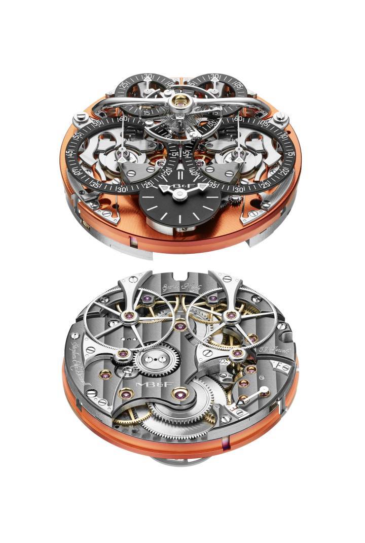 Le calibre de la LM Sequential EVO de MB&F