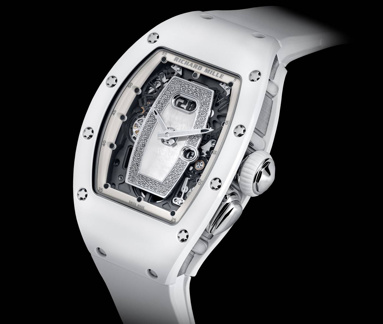 Richard Mille: nouveau modèle en céramique blanche