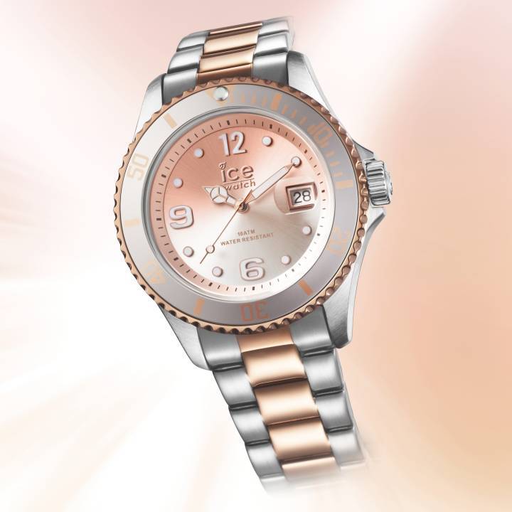 ICE steel sunset rose gold