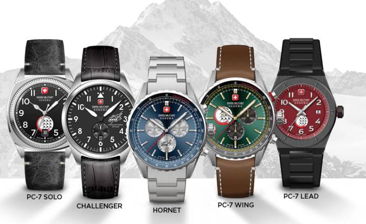 Swiss Military vient de dévoiler une série en édition limitée de montres dédiées aux forces aériennes suisses.