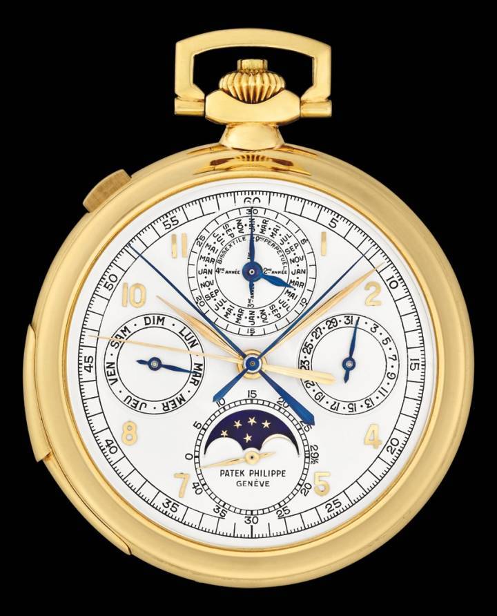 Patek Philippe, Double-Split-Chronograph, référence 767, mouvement 198106, 1952, inventaire P-2176