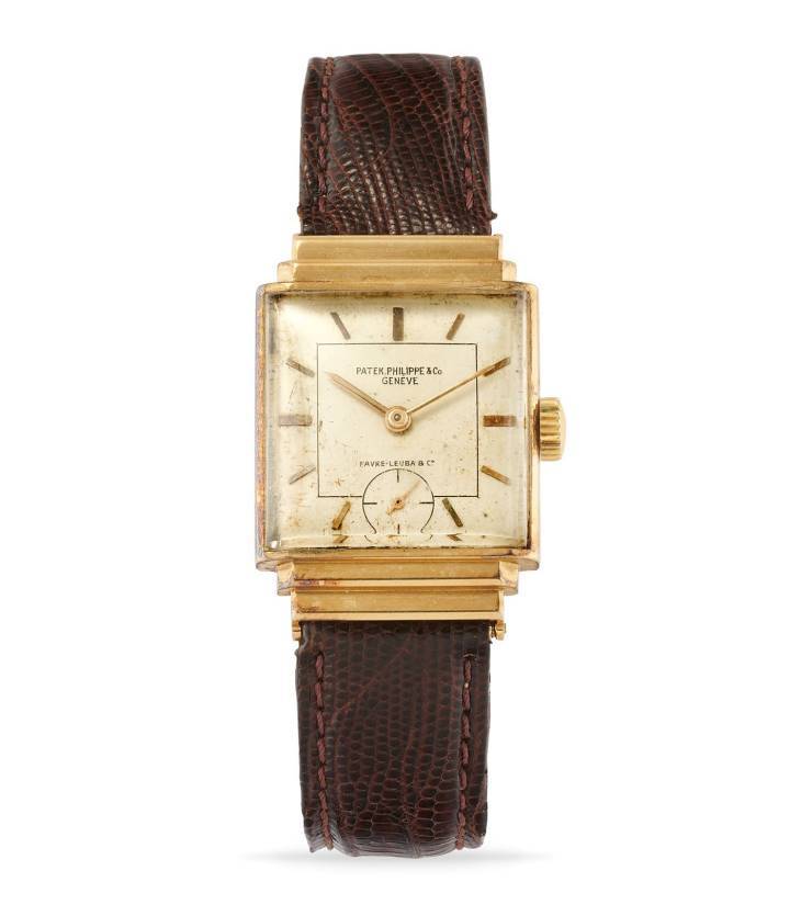 Modèle à double signature Patek Philippe et Favre-Leuba & Cie. La société était également un distributeur-clé de montres suisses sur le marché indien.