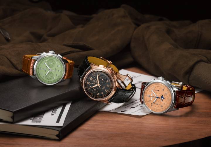 Introduite en avril, la collection Premier Heritage s'inscrit pleinement dans la vague vintage qui a submergé l'horlogerie suisse. Elle comprend six montres réparties en trois catégories distinctes: la Chronograph, la Duograph et la Datora.
