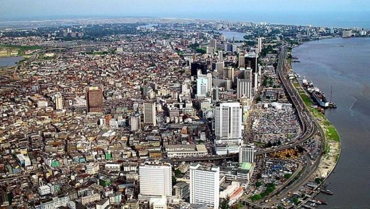 Une vue de Lagos, la plus grande ville du Nigeria... et d'Afrique