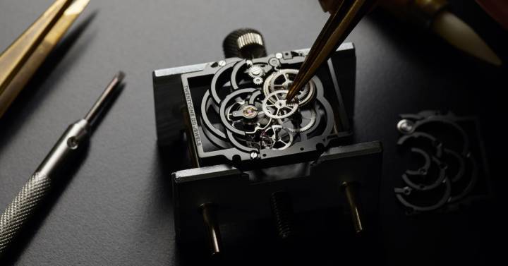 Chanel Première Camélia Skeleton Watch