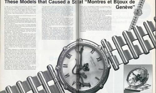 1984: Quand Gérald Genta défiait l'establishment horloger