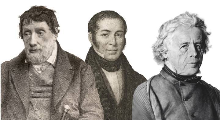 Louis Moinet, Nicolas Mathieu Rieussec, Antoine LeCoultre